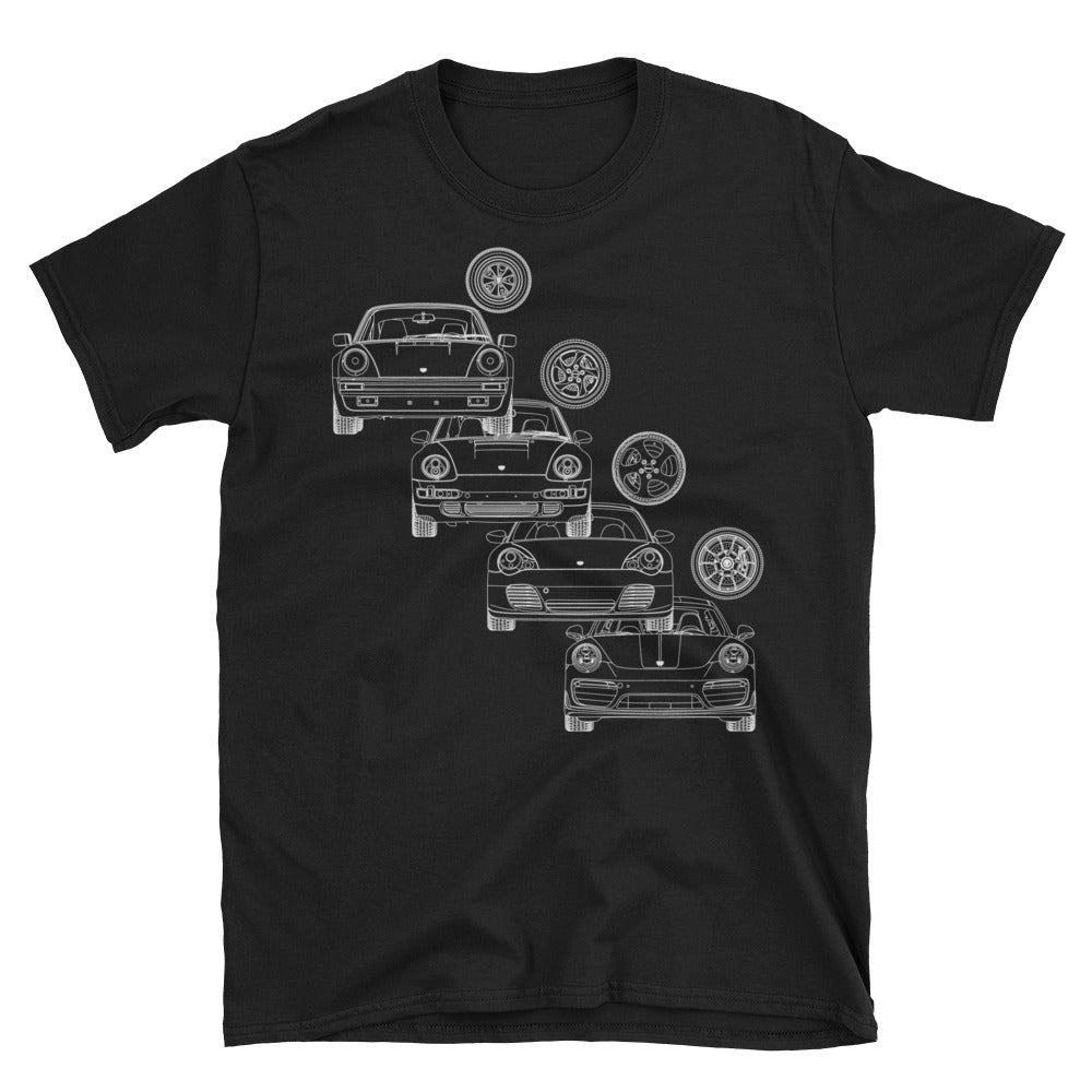 Evolution Of A Legend Series Porsche 911 Turbo T-Shirt